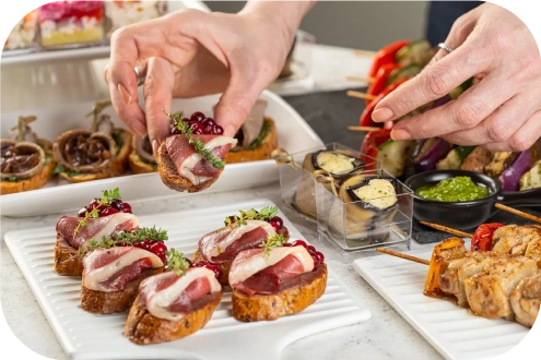 Канапе и закуски