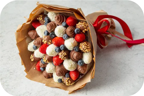 Цветы и конфеты