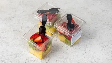 Наборы фруктов в стаканчиках