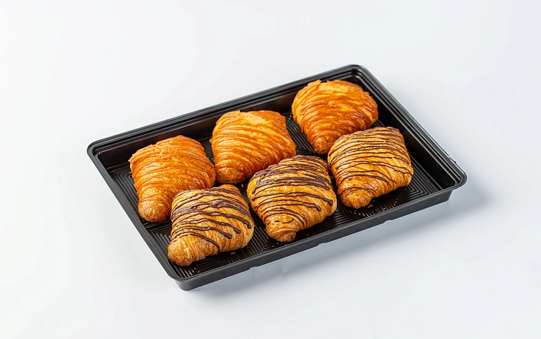 Набор круассанов (карамель, шоколад), 6 шт