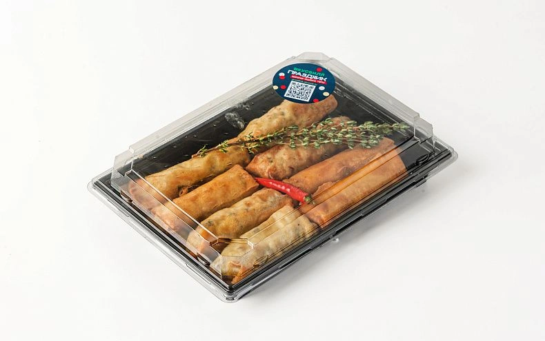 Спринг-роллы с курицей, 8 шт