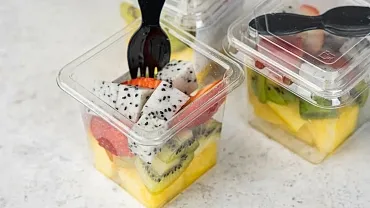 Наборы фруктов в стаканчиках