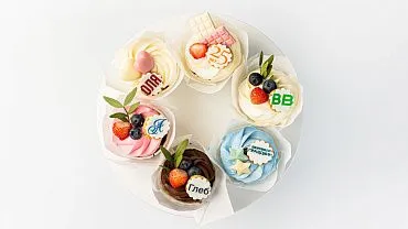 Капкейки с индивидуальным дизайном, 12 шт