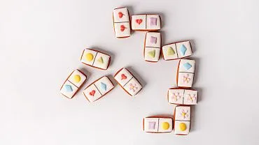 Набор из пряников «Домино» Праздничный,  28 шт