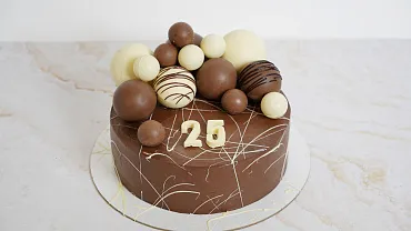 Торт «Шоколадный бамбл»