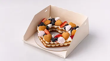 Торт Медовый Мильфей «Сердце»