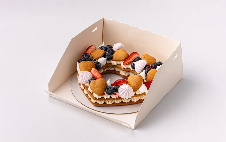 Торт Медовый Мильфей «Сердце»