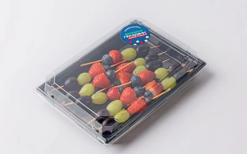 Шпажки фруктовые «Клубника, виноград, голубика», 10 шт