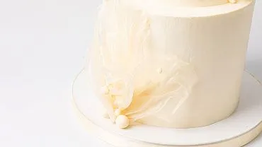 Торт свадебный «Флер» с топпером