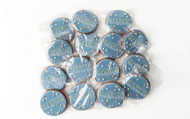 Пряники ручной работы с индивидуальным дизайном, на заказ, 15шт