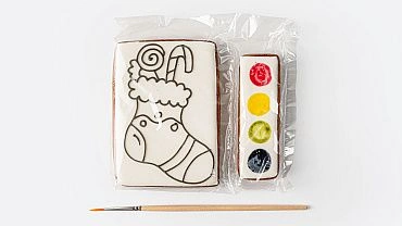 Набор из пряников для раскрашивания «Вкусная Акварель»