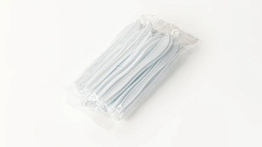 Набор ножей из кукурузного крахмала 18 см, 50 шт