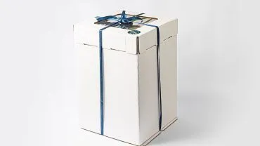 Торт свадебный «Флер» с топпером