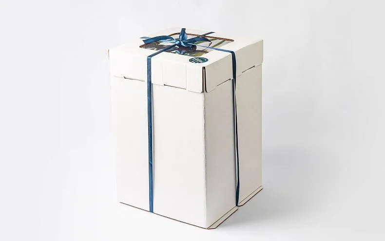 Торт свадебный «Флер» с топпером