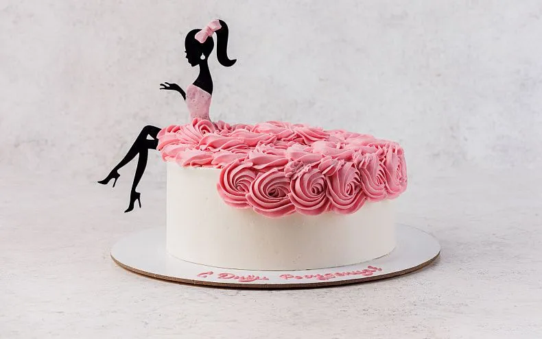 Торт «Бальное платье»