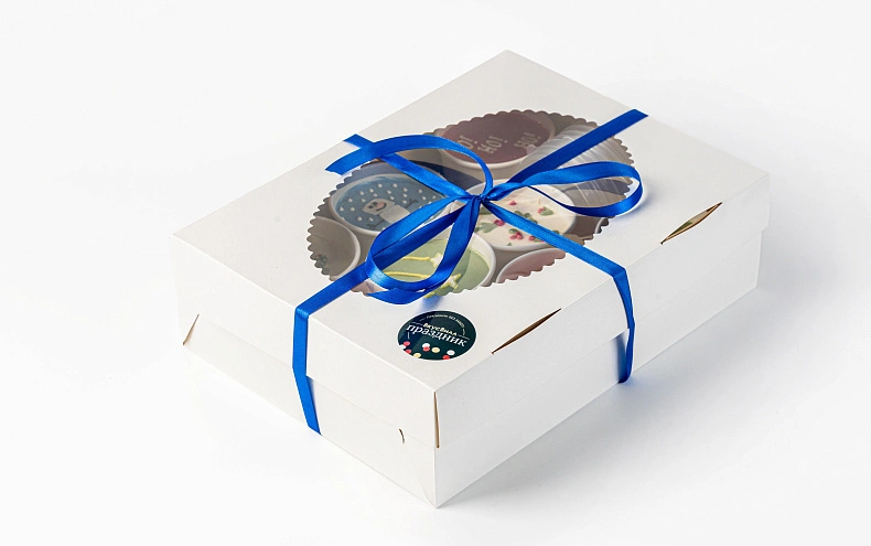 Набор «Новогодние тортики» в стаканчиках, 9 шт