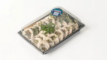 Рулет с курицей и грибами