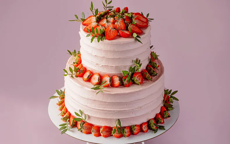 Торт «Праздничный 2 яруса»