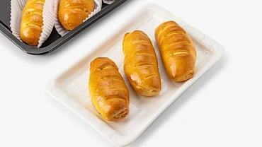 Пирожки с курагой, 6 шт