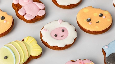 Набор пряников мини «Зверята», 30 шт