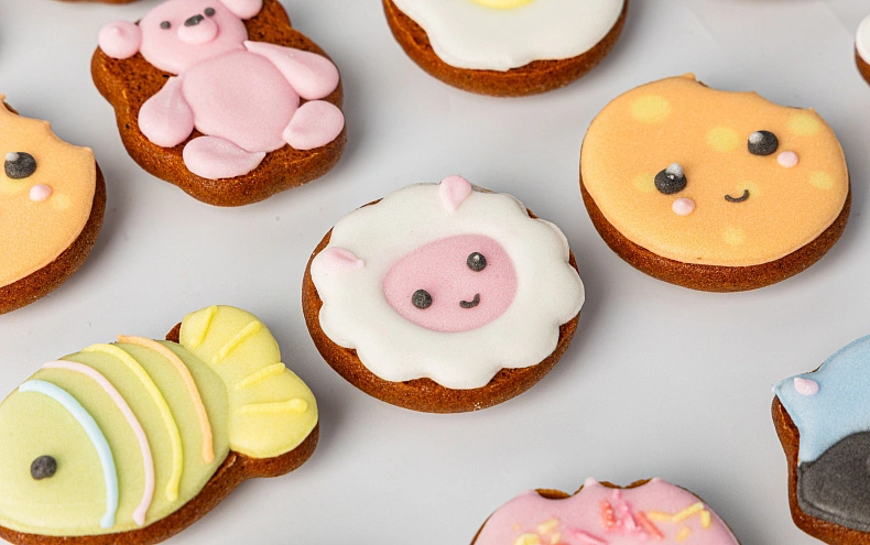 Набор пряников мини «Зверята», 30 шт