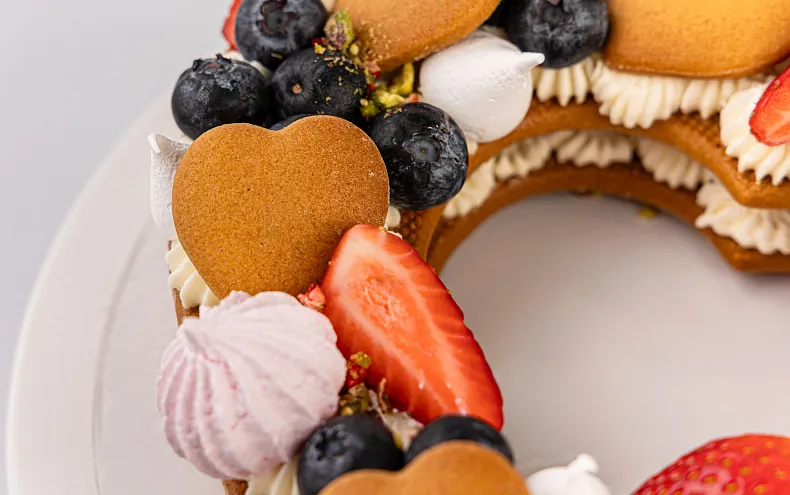 Торт Медовый Мильфей «Сердце»