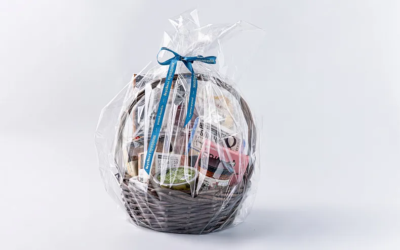 Набор «Для вина» в корзине