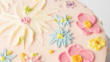 Торт «Цветы»