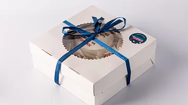 Набор Бенто-торт с капкейками «Ваша Надпись»