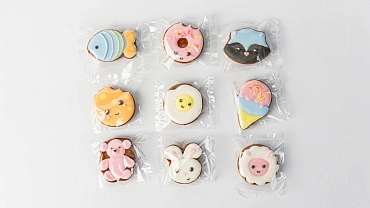 Набор пряников мини «Зверята», 30 шт