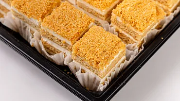 Пирожное «Медовик» мини, 20 шт