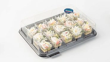 Салат «Крабовый» с икрой сельди, 15 шт