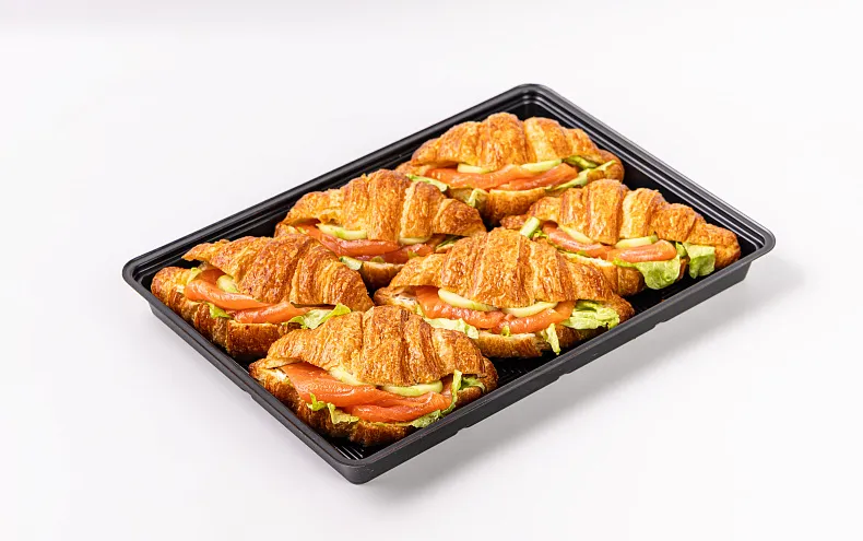 Круассаны с форелью, 6 шт