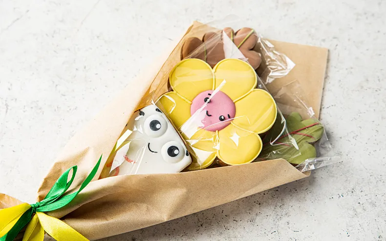 Пряники имбирные с индивидуальным дизайном, 12 шт