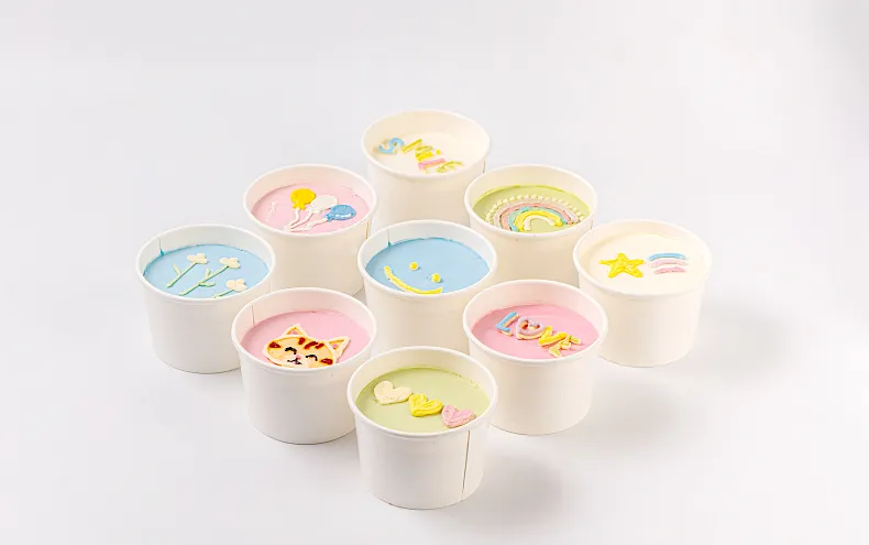 Набор «Весёлые тортики» в стаканчиках, 9 шт