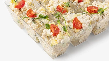 Салат «Столичный» с мясом цыпленка, 12 шт