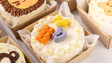 Набор мини тортиков «Игрушки», 6 шт