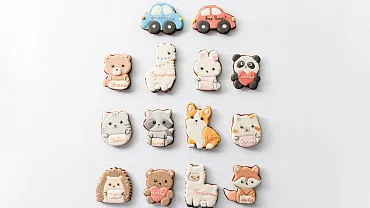 Пряники имбирные с индивидуальным дизайном «Комплимент от именинника», 1 шт