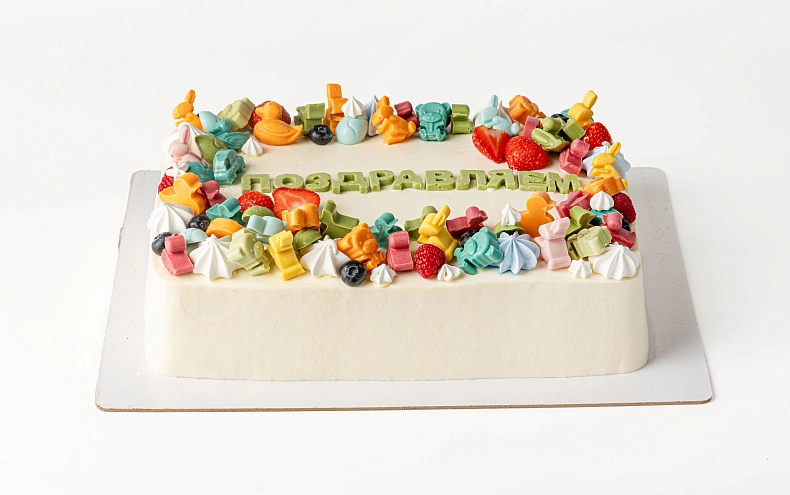 Торт для семейного торжества «Веселье»