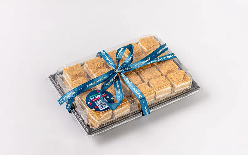 Пирожное «Медовик» мини, 20 шт