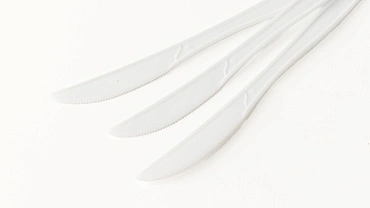 Набор ножей из кукурузного крахмала 18 см, 50 шт