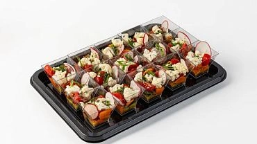 Салат «Овощной» с заправкой, 15 шт.