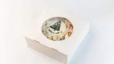 Набор Бенто торт с капкейками «С Новым Годом»