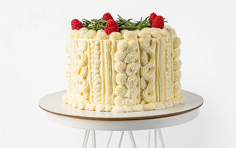 Торт «Тёплые узоры»