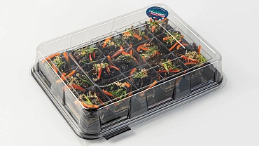 Салат с древесными грибами и с тайским соусом, 15 шт