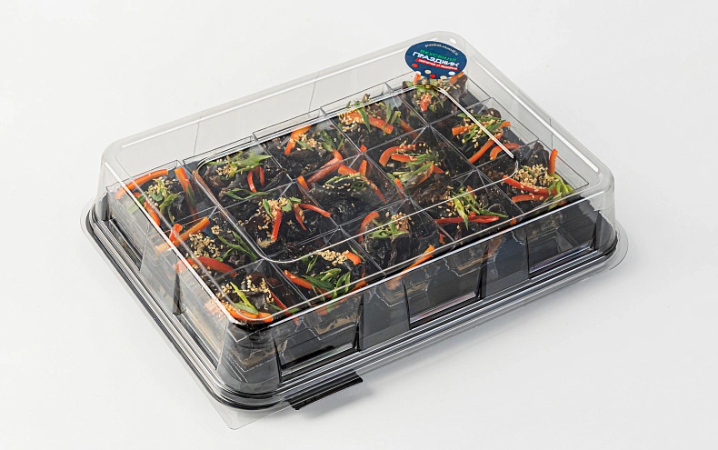 Салат с древесными грибами и с тайским соусом, 15 шт