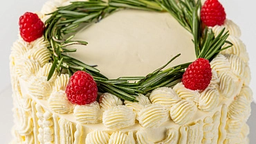 Торт «Тёплые узоры»