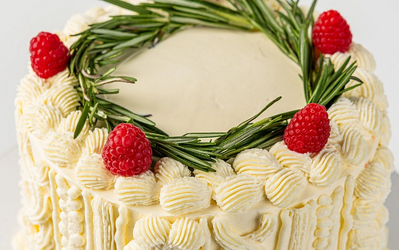 Торт «Тёплые узоры»