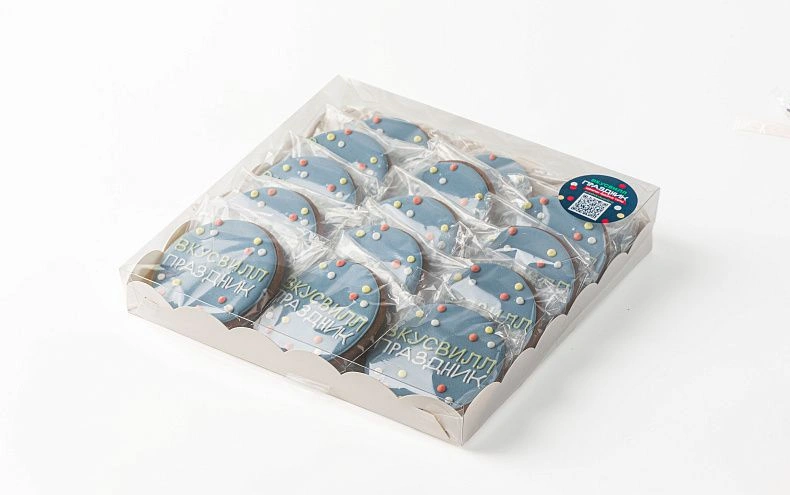 Пряники ручной работы с индивидуальным дизайном, на заказ, 15шт