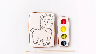 Набор из пряников для раскрашивания «Вкусная Акварель»